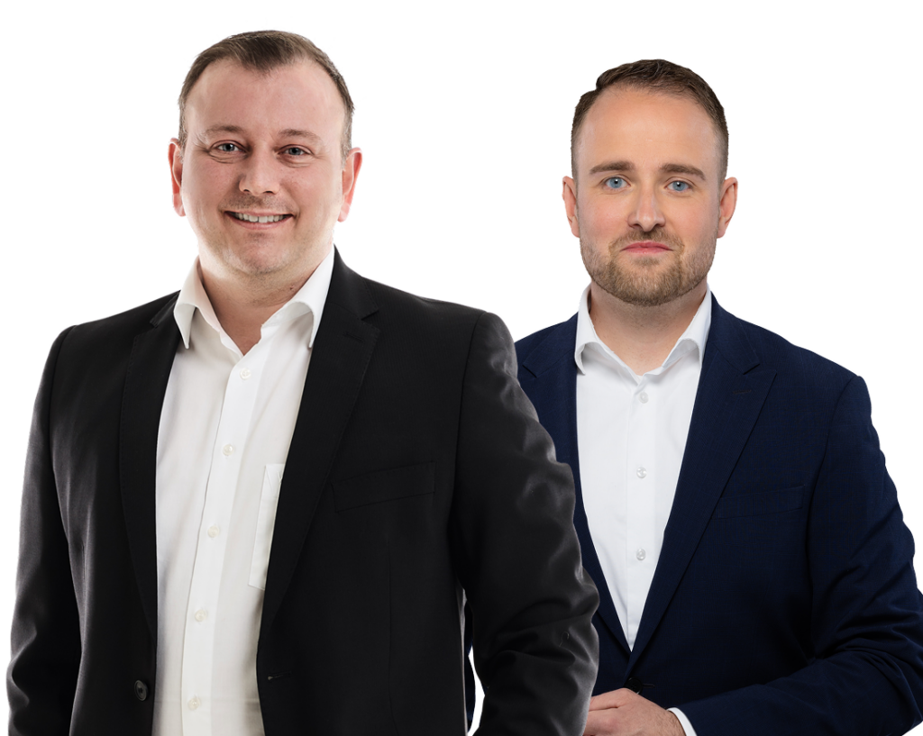 Portraits Peter Berkowski und Sascha Pothmann